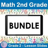 2nd Grade Math Bundle | Fractions Multiplication Division 