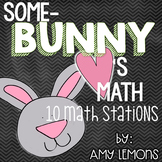2nd Grade Math Centers - 10 Easter and Spring Math Stations