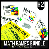 2nd Grade Math Centers | 2nd Grade Math Games BUNDLE - Rea
