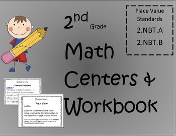 Preview of 2nd Grade Math Centers