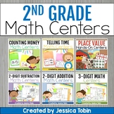 2nd Grade Math Centers - Addition, Subtraction, Place Valu