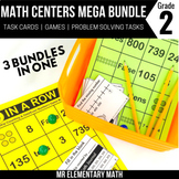 Math Small Group Activities - 2nd Grade Math Centers and Games