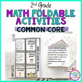 2nd Grade Math Foldable Activities Worksheets Common Core 