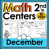 2nd Grade Math Crossword Puzzle - December