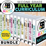 2nd Grade Math Curriculum | Lucky to Learn Math | [DISCOUNTED] Growing Bundle