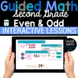 2nd Grade Math Even and Odd 2.OA.3 - Digital Math Activiti