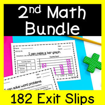 Preview of 2nd Grade Math Exit Ticket - 2nd Grade Math Assessment - Place Value Exit Ticket