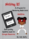 2nd Grade Math Facts Fluency Timed Tests Addition Self Gra
