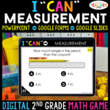 2nd Grade Math Game DIGITAL | Measurement | Distance Learning