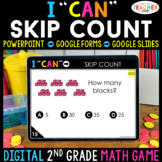 2nd Grade Math Game DIGITAL | Skip Counting | Distance Learning