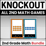 2nd Grade Math Games - Second Grade Math Review - Knockout BUNDLE