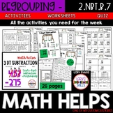 3 Digit Subtraction w/Regrouping  2.NBT.B.7  2nd Grade Math Helps