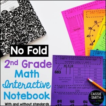 Preview of 2nd Grade Math Interactive Notebook