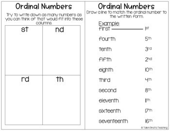 Second Grade Guided Math Journals Number Sense by Teach With Ashley