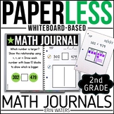 2nd Grade Math - Math Journal - Journal Prompt Bundle