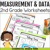 2nd Grade Math - Measurement, Telling Time, Graphing, and 