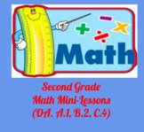 2nd Grade Math Mini-Lessons (OA. A.1, B.2, C.4)