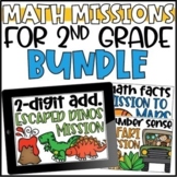 2nd Grade Math Missions  |  Math Escape Rooms