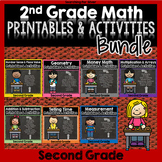 2nd Grade Math Printables & Activities BUNDLE