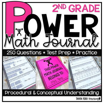 Preview of 2nd Grade Math Printables Word Problems | Math Spiral Review | Morning Work
