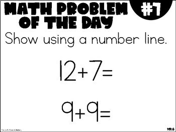 solving math 4 for grade worksheet problem Math Day 2nd Nine (1st the Problem Weeks) of by Grade