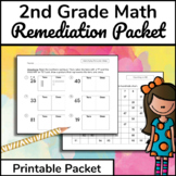 2nd Grade Math Remediation Packet
