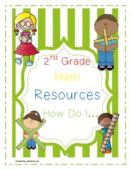 Preview of 2nd Grade Math Resources and Reference Guides