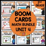 2nd Grade Math Review BOOM CARDS | Distance Learning BUNDL
