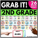 2nd Grade Math Games Bundle | Second Grade Grab it Math Centers