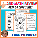 2nd Grade Math Review Packet, 2nd Grade Morning Work | Mat