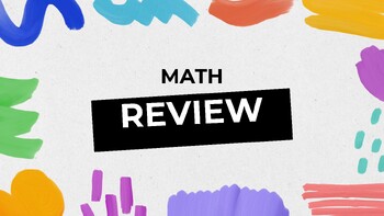 Preview of 2nd Grade Math Review (Part 1)