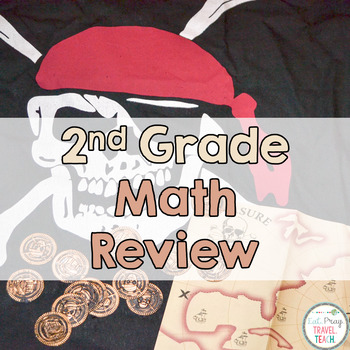 2nd Grade Math Review Task Cards
