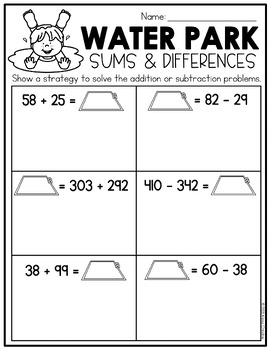 2nd grade summer math review packet by teach by alyssa christine