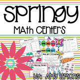 2nd Grade Math Stations for Spring