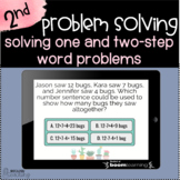 Boom Cards™ Distance Learning |  2nd Grade Math Word Probl