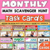 2nd Grade Math Task Cards BUNDLE - Around the Room Task Cards