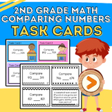 2nd Grade Math Task Cards: Comparing Numbers 2.NBT.A.4