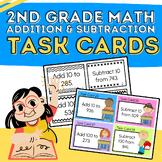 2nd Grade Math Task Cards: Mentally Add/Subtract 10 or 100