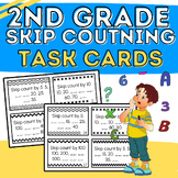 2nd Grade Math Task Cards: Skip-count by 5s, 10s, and 100s