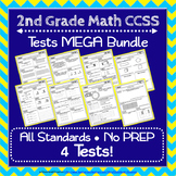 2nd Grade Math Tests ★ Common-Core Aligned Assessments ★ M