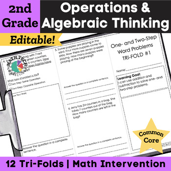 Preview of 2nd Grade Math Intervention Word Problems, Repeated Addition, Even & Odd Numbers