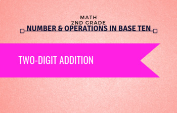 Preview of 2nd Grade Math - Two-Digit Addition