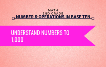 Preview of 2nd Grade Math - Understand Numbers to 1,000