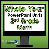 2nd Grade Whole Year Math Unit Bundle Distance Learning