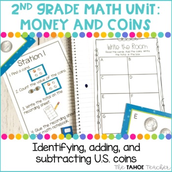 Preview of Money and Coins | A 2nd Grade Math Unit