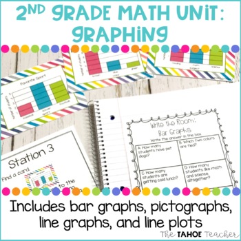 Graphing | A 2nd Grade Math Unit by The Tahoe Teacher | TpT