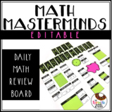 2nd Grade Math Warm Up | Math Bulletin Board