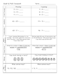 2nd Grade Math Weekly Homework Week 12