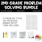 2nd Grade Math Word Problem Solving Bundle