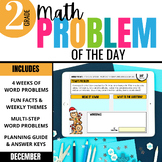 2nd Grade Problem of the Day: Winter Math Word Problems | 